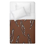 Feather Leaf Pattern Print Duvet Cover (Single Size)