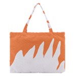 Orange Background Halloween Medium Tote Bag
