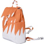 Orange Background Halloween Buckle Everyday Backpack