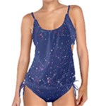 Texture Grunge Speckles Dots Tankini Set