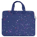 Texture Grunge Speckles Dots MacBook Pro 13  Double Pocket Laptop Bag