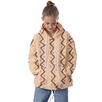 Print Pattern Minimal Tribal Kids  Oversized Hoodie