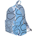 Boho Blue Deep Blue Artwork The Plain Backpack