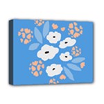 Doodle Flowers Leaves Plant Design Deluxe Canvas 16  x 12  (Stretched) 