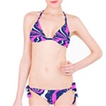 Texture Multicolour Grunge Classic Bikini Set