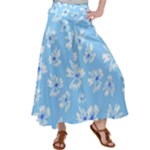 Flowers Pattern Print Floral Cute Women s Satin Palazzo Pants