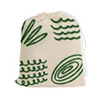 Elements Scribbles Wiggly Lines Drawstring Pouch (2XL)