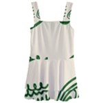 Elements Scribbles Wiggly Lines Kids  Layered Skirt Swimsuit