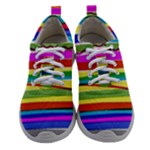 Print Ink Colorful Background Women Athletic Shoes