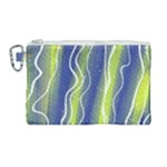 Texture Multicolour Gradient Grunge Canvas Cosmetic Bag (Large)