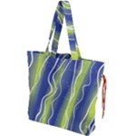 Texture Multicolour Gradient Grunge Drawstring Tote Bag