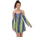 Texture Multicolour Gradient Grunge Boho Dress