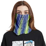 Texture Multicolour Gradient Grunge Face Covering Bandana (Two Sides)