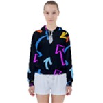 Colorful Arrows Kids Pointer Women s Tie Up Sweat