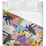 Digital Paper Scrapbooking Abstract Duvet Cover (King Size)