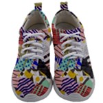 Digital Paper Scrapbooking Abstract Mens Athletic Shoes