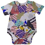 Digital Paper Scrapbooking Abstract Baby Short Sleeve Bodysuit