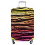 Rainbow Wood Digital Paper Pattern Luggage Cover (Medium)