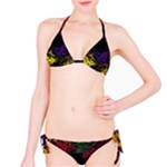 Floral Patter Flowers Floral Drawing Classic Bikini Set