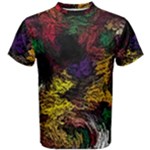 Abstract Painting Colorful Men s Cotton T-Shirt