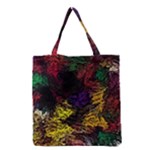 Abstract Painting Colorful Grocery Tote Bag