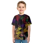 Abstract Painting Colorful Kids  Sport Mesh T-Shirt
