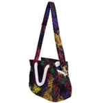 Abstract Painting Colorful Rope Handles Shoulder Strap Bag