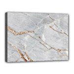 Gray Light Marble Stone Texture Background Canvas 16  x 12  (Stretched)