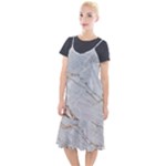 Gray Light Marble Stone Texture Background Camis Fishtail Dress