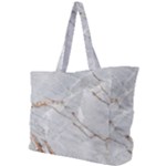 Gray Light Marble Stone Texture Background Simple Shoulder Bag
