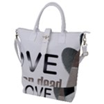 Leaf Leaf Buckle Top Tote Bag