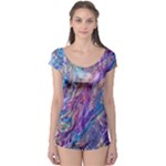 Amethyst flow Boyleg Leotard 