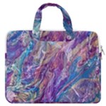 Amethyst flow MacBook Pro 16  Double Pocket Laptop Bag 