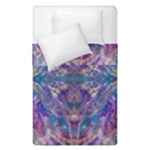 Cobalt arabesque Duvet Cover Double Side (Single Size)