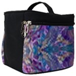 Cobalt arabesque Make Up Travel Bag (Big)