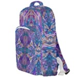 Cobalt arabesque Double Compartment Backpack