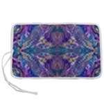 Cobalt arabesque Pen Storage Case (M)