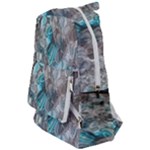 Mono Turquoise blend Travelers  Backpack