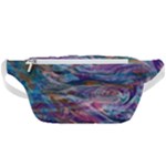 Abstarct cobalt waves Waist Bag 