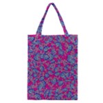 Colorful cosutme collage motif pattern Classic Tote Bag