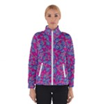 Colorful cosutme collage motif pattern Women s Bomber Jacket