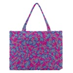 Colorful cosutme collage motif pattern Medium Tote Bag