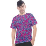 Colorful cosutme collage motif pattern Men s Sport Top