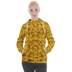 Blooming Flowers Of Lotus Paradise Women s Hooded Pullover