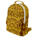 Blooming Flowers Of Lotus Paradise Flap Pocket Backpack (Small)