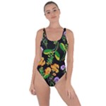 Flowers Pattern Art Floral Texture Bring Sexy Back Swimsuit