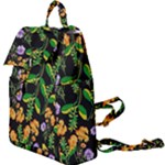 Flowers Pattern Art Floral Texture Buckle Everyday Backpack