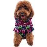 Flowers Pattern Art Texture Floral Dog Coat