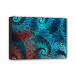 Fractal Art Spiral Ornaments Pattern Mini Canvas 7  x 5  (Stretched)