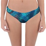 Fractal Art Spiral Ornaments Pattern Reversible Hipster Bikini Bottoms